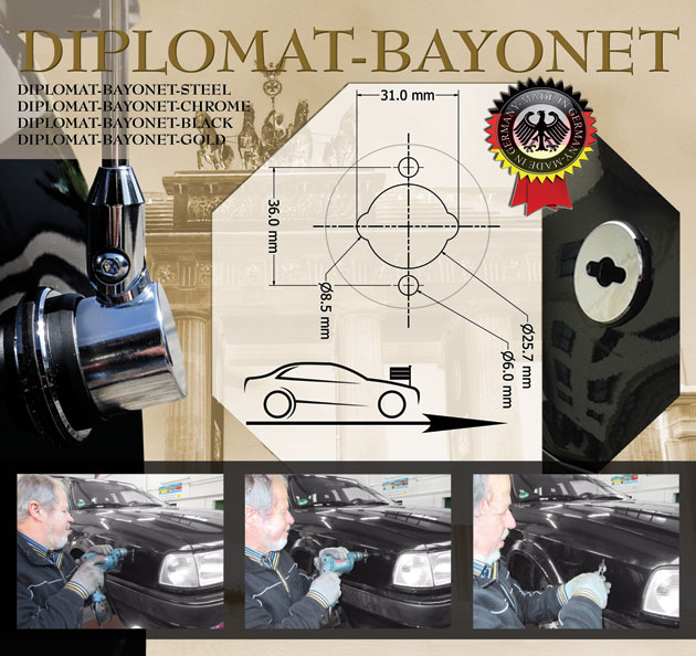 Diplomat-Bayonet Montage